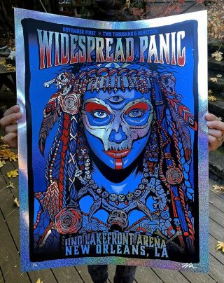 Widespread Panic Poster Sparkle Edition Nola Orleans 11.  01 Le 40 Zoltron