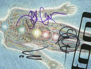 Tool autographed concert poster 2014 Danny Carey,  Adam Jones,  Maynard 4
