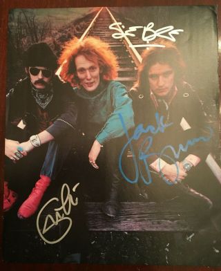 Cream - Signed Eric Clapton Jack Bruce Ginger Baker W/ R&r