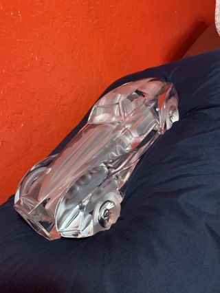 DAUM France CRYSTAL Vintage RIVIERA Coupe Car Collectable 6
