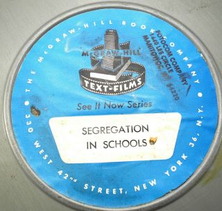 Very Rare - Edward R Murrow “see It Now” Segregation In The South 16mm Film Print