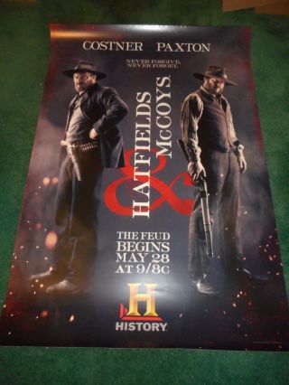 Hatfields & Mccoys - Ds Rolled Poster - Costner/paxton - 2012