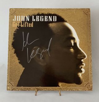 John Legend Signed Get Lifted Lp Album Jsa Dd51820 Autographed Vinyl