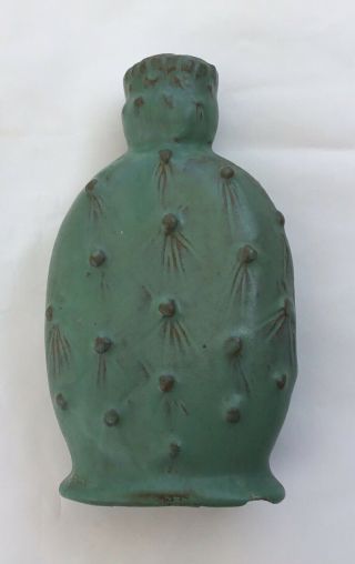 Truly Vintage Catalina Island Cactus Flask Candleholder Great