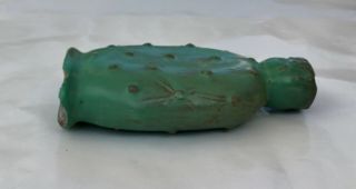 TRULY VINTAGE Catalina Island Cactus Flask Candleholder Great 8