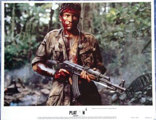 Platoon 1986 Us Lobby Card Set Complete 11x14 Near Orion Pictures