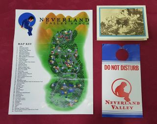 Michael Jackson 100 Neverland Valley Ranch Memorabilia Very Rare Signed