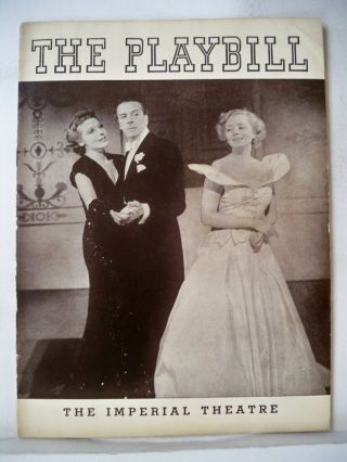 Between The Devil Playbill Jack Buchanan / Evelyn Laye / Adele Dixon Nyc 1938