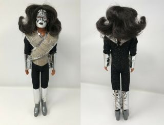 Vintage 1978 KISS MEGO Doll Figures Gene Paul Ace & Peter Complete 9