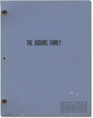 Barry Sonnenfeld Addams Family Screenplay For The 1991 Film 145879