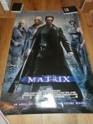 The Matrix - Double - Sided Rolled Poster - 1999 - Keanu Reeves
