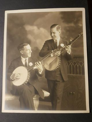 Vintage Vaudeville 8 X 10 Publicity Photo Of The Ossmans - 1920s