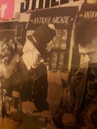 1977 JUNE 4th melody maker Sex Pistols A&M sid vicious autograph?? Punk 3