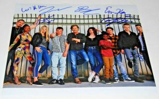 Shameless Season 10 Cast Signed Autographed 11x14 Photo W/coa (gallagher 