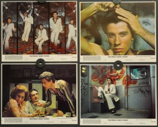 Saturday Night Fever 1977 Orig 8x10 Lobby Card Set John Travolta Barry Miller