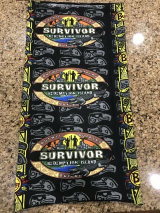 Survivor Buff - Redemption Island - Black And Yellow