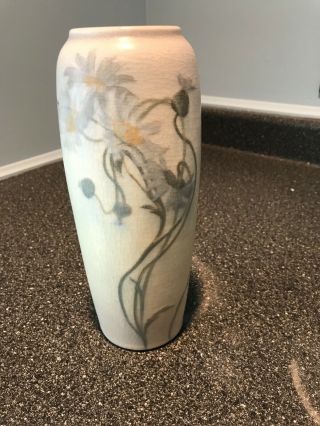 Frederick Rothenbusch Rookwood Vellum Vase 1907 Floral Motif