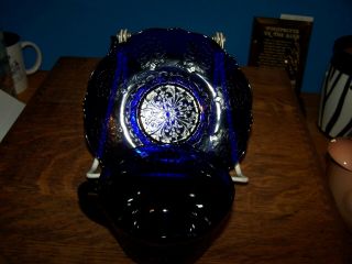 Vintage Blue American Sweetheart Cup And Saucer Depression Glass