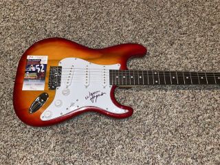 Warren Haynes Signed Autographed Electric Guitar Allman Brothers Gov ' t Mule JSA 3