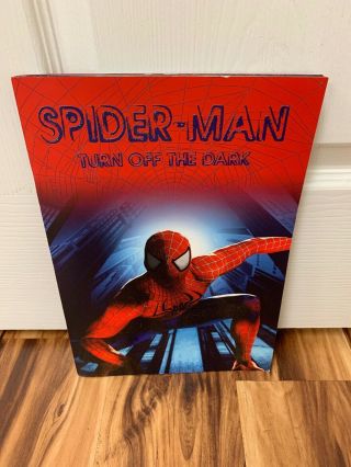 Spider - Man Turn Off The Dark Commemorative Book Broadway Show