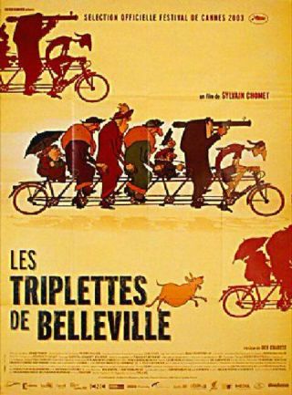 The Triplets Of Belleville 2003 French Petite Poster