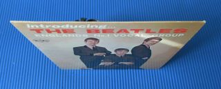 Beatles ULTRA RARE 1964 US VJ INTRODUCING THE BEATLES MONO LP ALL BLACK BRACKETS 5