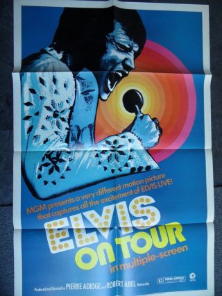 Elvis On Tour 1 sheet (2 versions) also set lobby cards 2