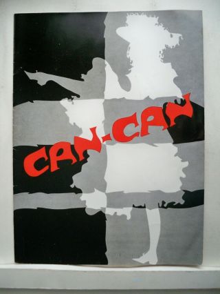Can - Can Souvenir Program Lilo / Gwen Verdon / Peter Cookson Rehearsal Photos `53
