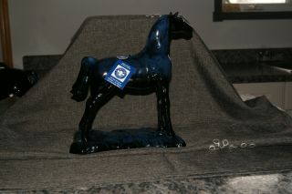 Blue Mountain Pottery Blue Horse