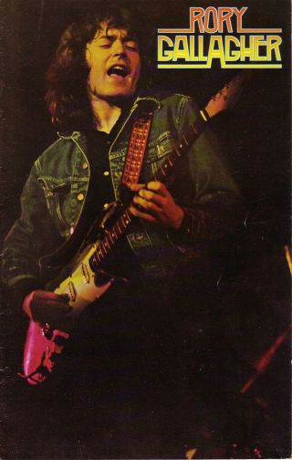 Rory Gallagher Program 1980 