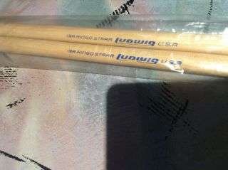 1970s Ringo Starr Ludwig 13a Drumsticks