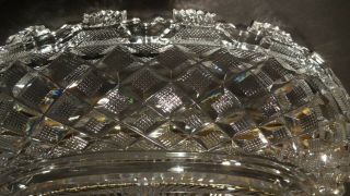 VINTAGE House of Waterford Crystal KENNEDY CENTERPIECE 13 3/4 