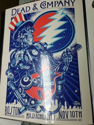 Dead And Company Boston 2015 Limited Edition Poster