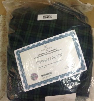 Orphan Black Tatiani Maslany (helena) Coat,  Shirt & Pants Worn Relic W/coa