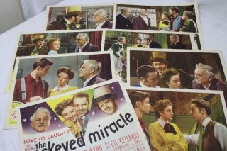 Cockeyed Miracle Movie Lobby Card 11 " X14 " Frank Morgan Keenan Wynn 8 Pc