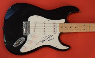 Joe Bonamassa Signed Autographed Black Electric Guitar Blues Legend Proof A