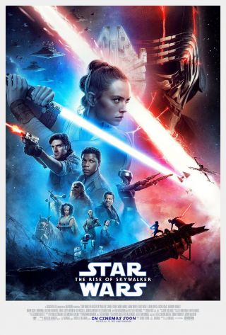 Star Wars The Rise Of Skywalker Movie Poster 2 Sided Intl Final 27x40