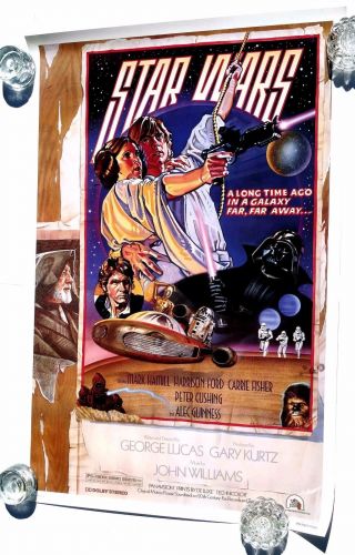 Star Wars Style D Fan Club 15th Anniversary (r) Movie Poster Ltd/numbered 1992