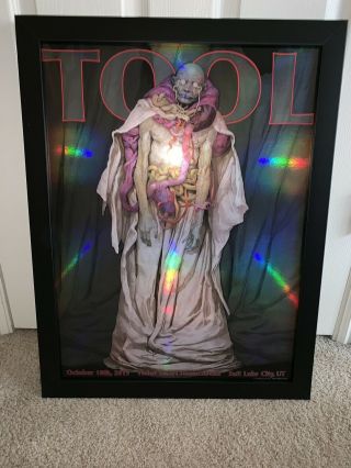 Tool 2019 Limited Poster Salt Lake City Utah Only 550 Made Hand Numbered 2