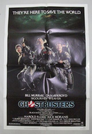 Ghostbusters (1984) Full Sheet Bill Murray,  Dan Akroyd