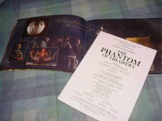 The Phantom of the Opera spectacular production souvenir program book 3