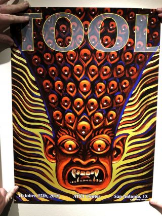 Tool Concert Poster San Antonio - Alex Grey