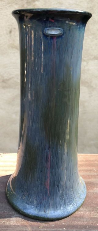Zark Pottery Bud vase Arts & Crafts 7.  5” Glossy Finish 5
