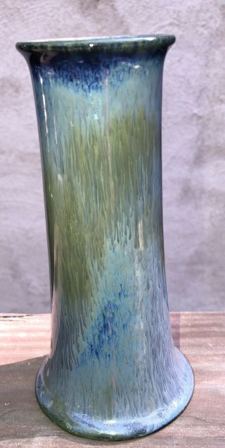 Zark Pottery Bud vase Arts & Crafts 7.  5” Glossy Finish 7
