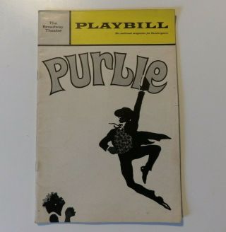 Purlie - Opening Night Playbill Broadway Theatre March 15,  1970