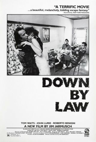 Down By Law (1986) Movie Poster - Style B - Rolled