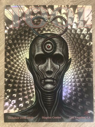 Tool Concert Poster 11/21/2019 Staples Center Los Angeles Limited Edition