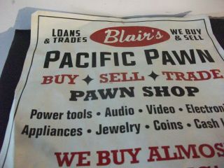 SUPERNATURAL - TV SERIES - PROP - Large - SIGN - BLAIR ' S PACIFIC PAWN - ep - 