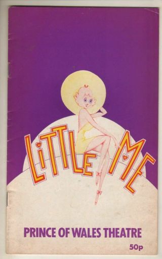 Russ Abbot & Sheila White " Little Me " London Playbill 1984 Neil Simon