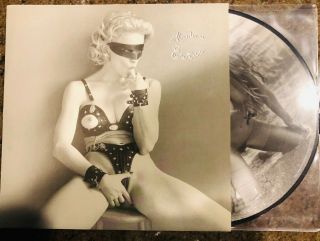 Madonna Erotica Vinyl Promo Picture Disc Mint/rare Madame X